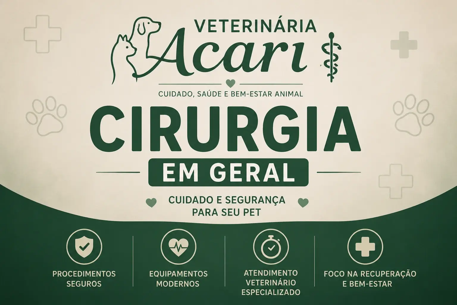 Cirurgia veterinária em Acari RJ para cães e gatos